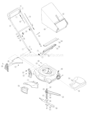 Page B Diagram and Parts List for 12A-569Q701 2006 Yard Man Lawn Mower
